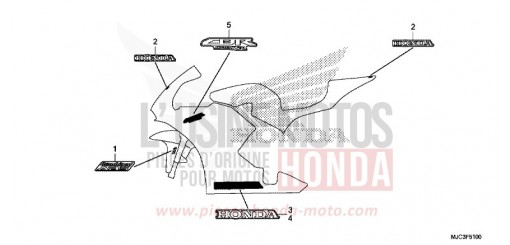 MARKE (1) CBR600RAD de 2013